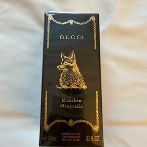 Gucci Muschio Minerale Black and Gold Packaging